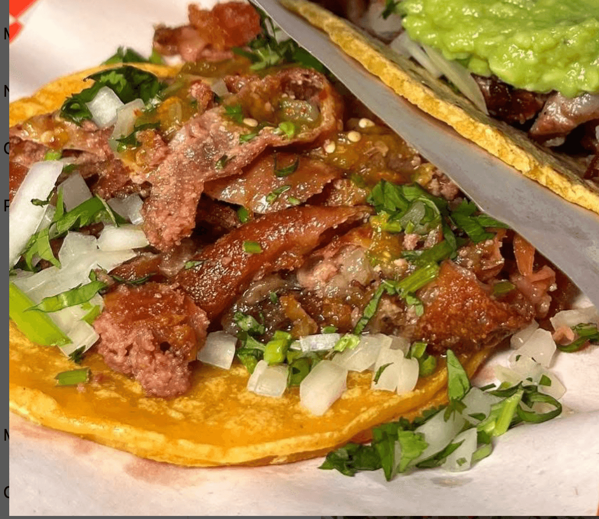 Taco de Tripa