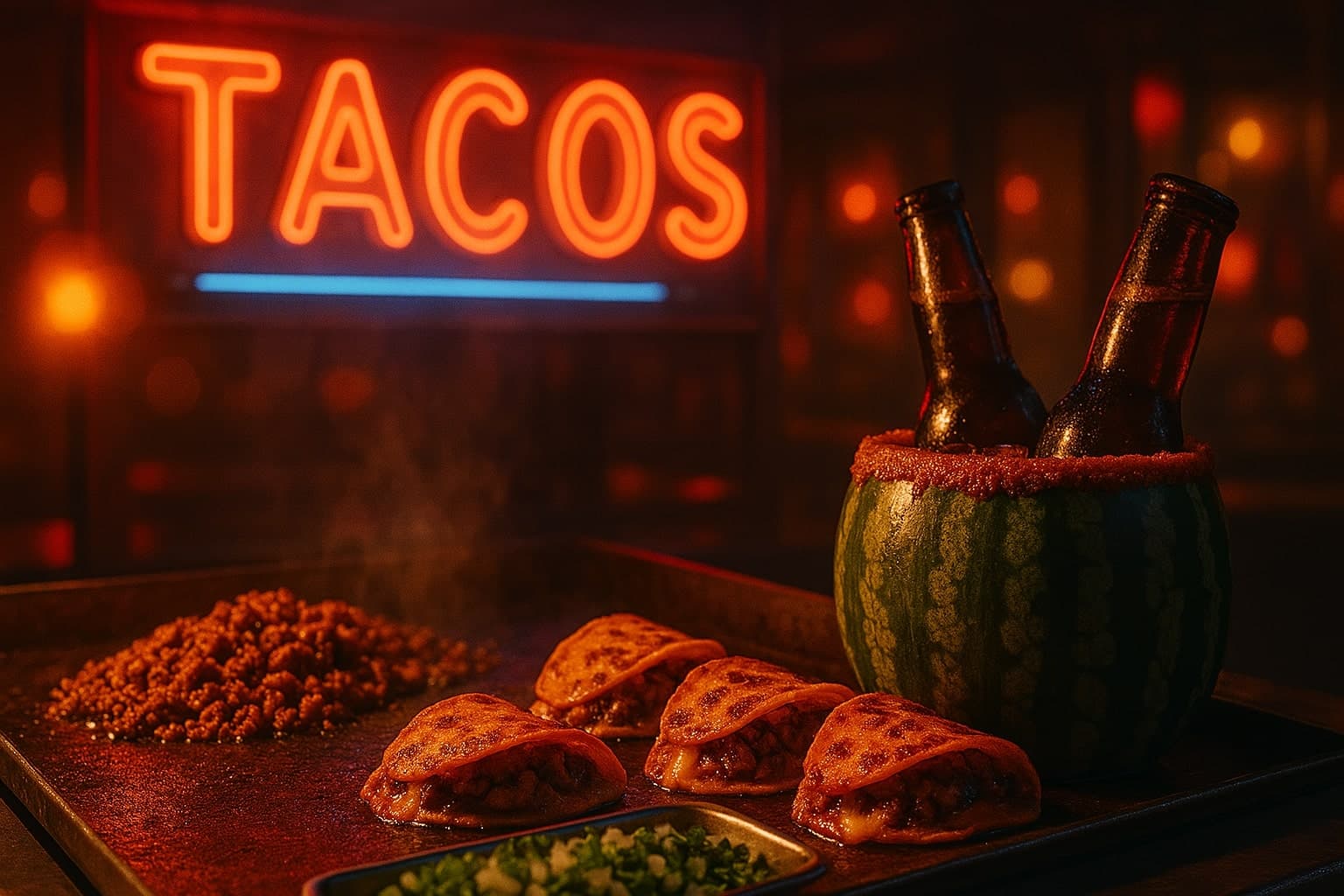 Tacos El Rojo Hero Background